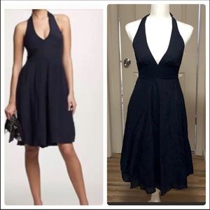 J.Crew Black Haltered Dress